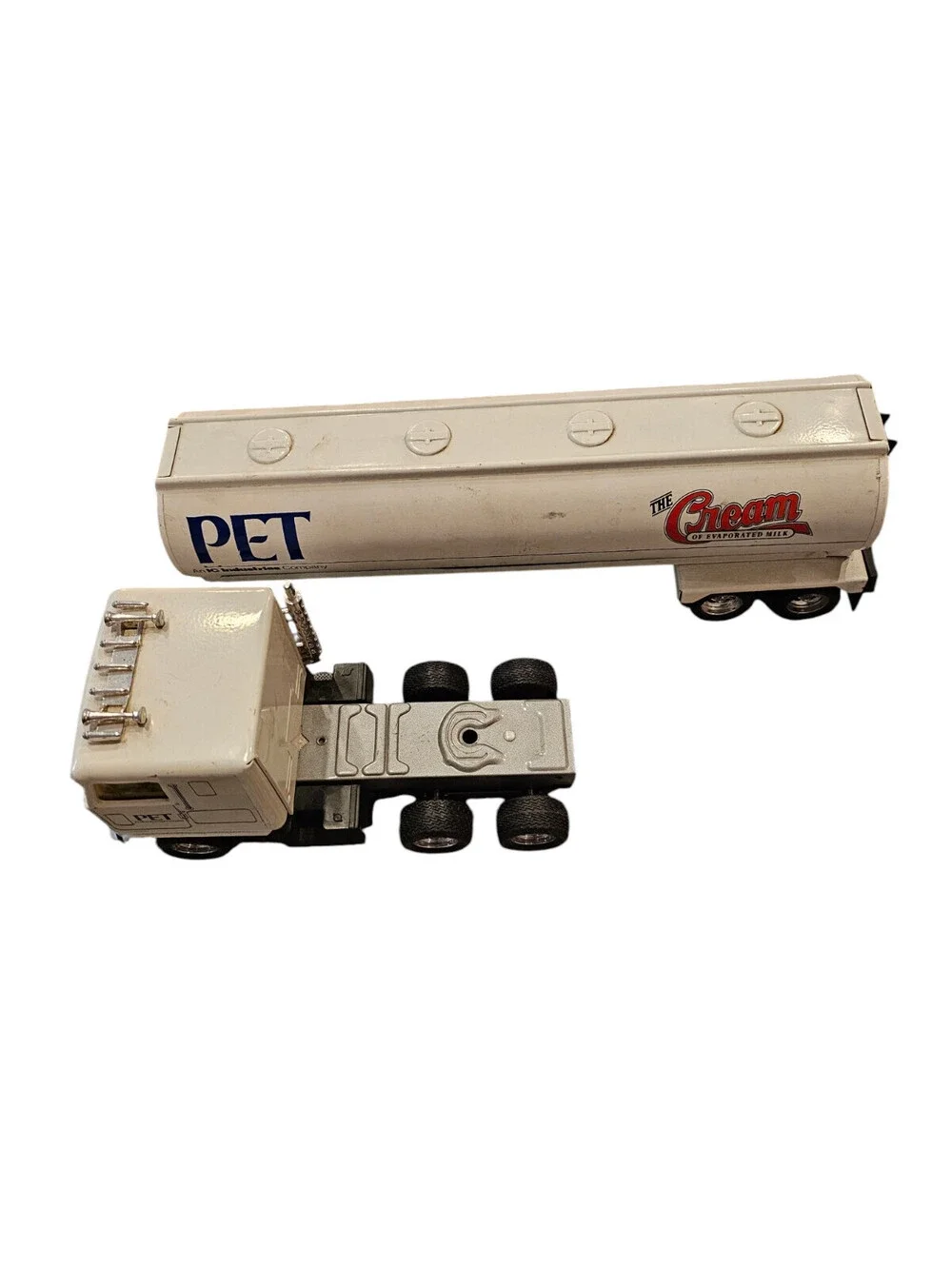 Ertl PET Milk Tanker Truck The cream of evaporated milk Semi Tractor Trailer